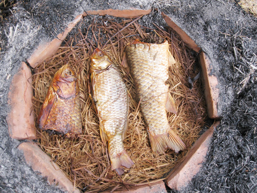 Grilled fish specialties in Nam Dinh