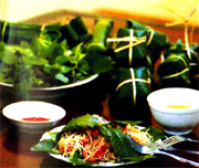 Yen Mac fermented pork roll ( Nem Chua Yen Mac)