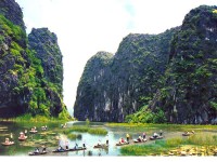 Van Long Natural Reserve. 